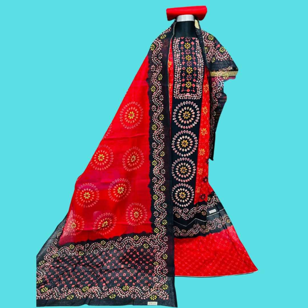জামজম প্যাটার্ন, থ্রি-পিস, পিওর সুতি থ্রি-পিস, কটন থ্রি-পিস, মহিলাদের থ্রি-পিস, বাংলাদেশ থ্রি-পিস, জামজম ডিজাইন