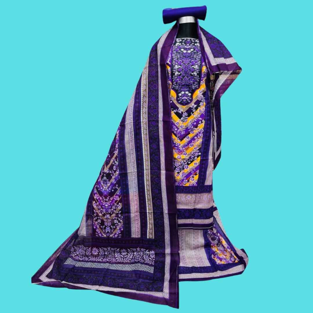 জামজম প্যাটার্ন, থ্রি-পিস, পিওর সুতি থ্রি-পিস, কটন থ্রি-পিস, মহিলাদের থ্রি-পিস, বাংলাদেশ থ্রি-পিস, জামজম ডিজাইন