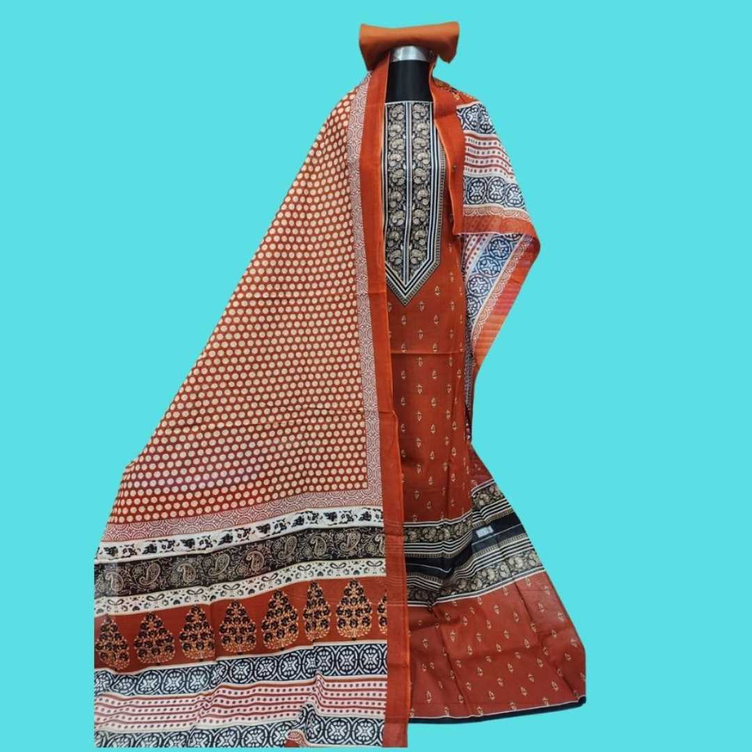জামজম প্যাটার্ন, থ্রি-পিস, পিওর সুতি থ্রি-পিস, কটন থ্রি-পিস, মহিলাদের থ্রি-পিস, বাংলাদেশ থ্রি-পিস, জামজম ডিজাইন