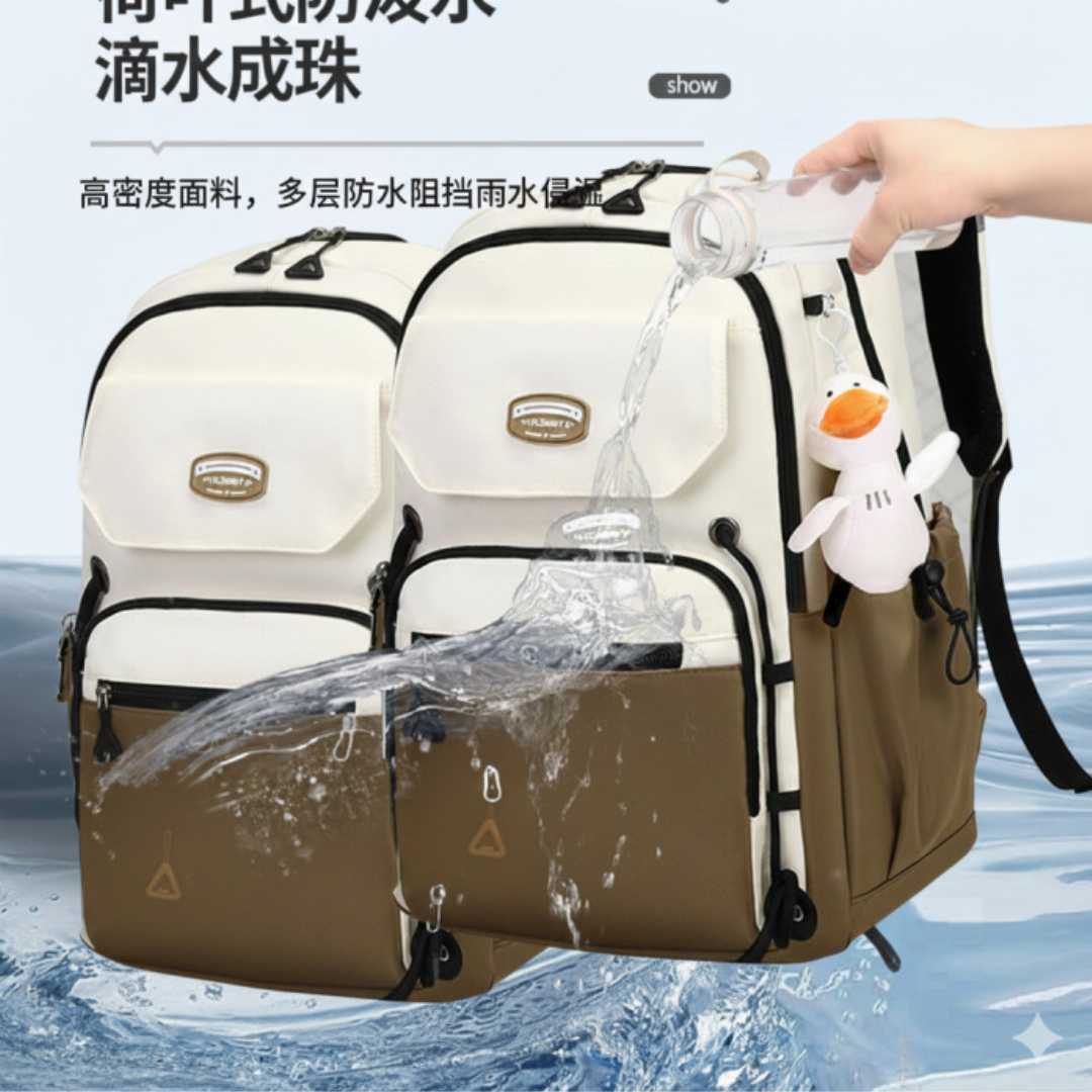 Brawn,Stain-Resistant,School,Backpack,for,Middle,School,,High,School,&,College,Students