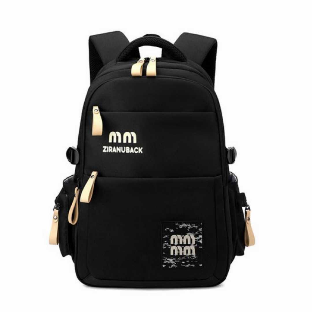 Black,Stain-Resistant,School,Backpack,for,Middle,School,,High,School,&,College,Students