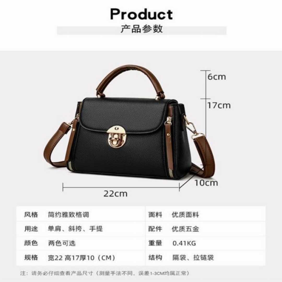 Fashion Shoulder For Women Ladies Crossbody Hand Bags Luxury Purses And Handbags New Black