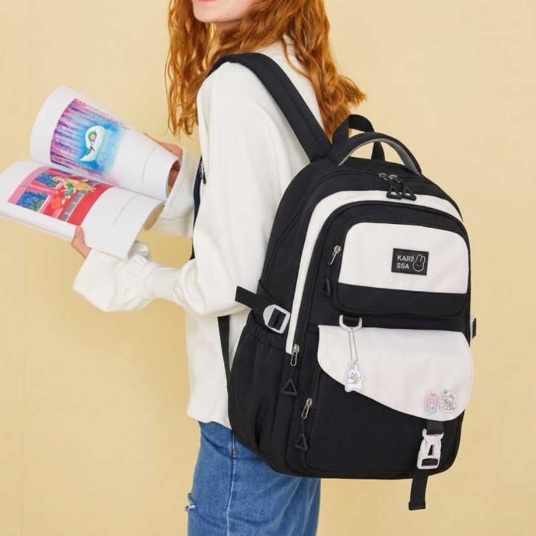 đ Premium Kids School Backpack Combo (Any 2 Bags) â Purple, Mint Green, Black & Pink | Only ā§ŗ1600