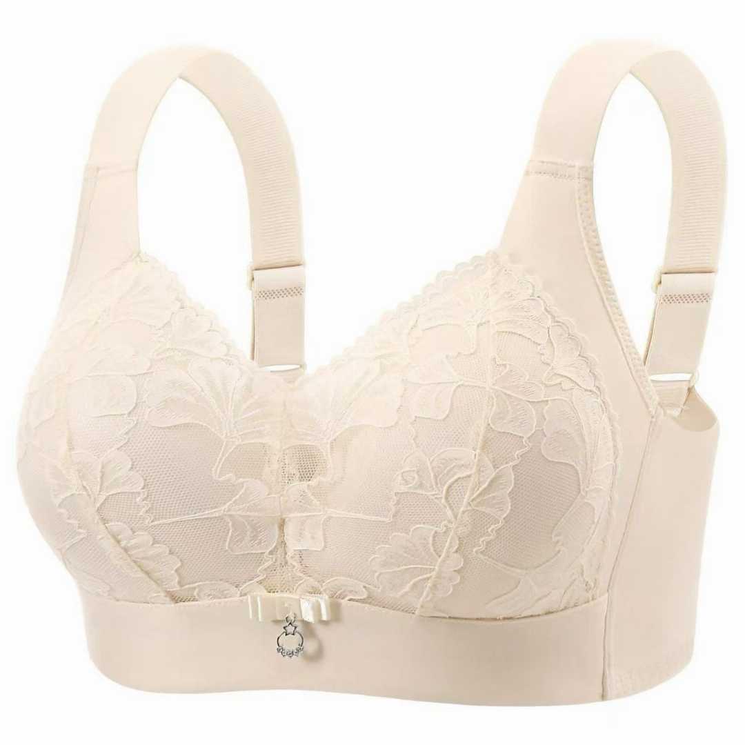 China Wireless Bra Full Coverage Foam Bra-Onion Pink