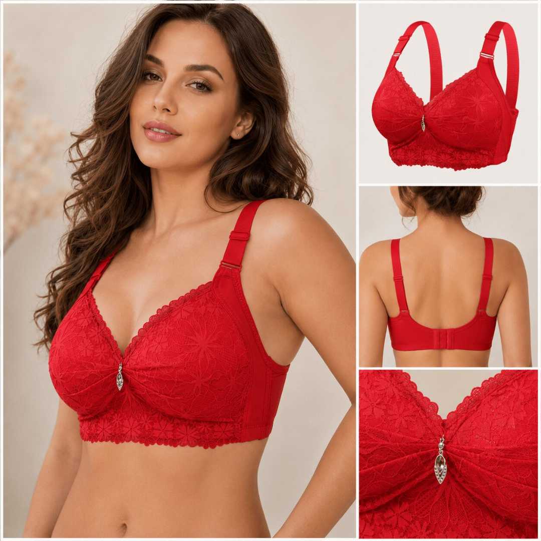 💜4 Pcs China Eye-Catching Round Shape Bra💜
